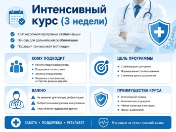 Реабилитация за 21 день в Элисте